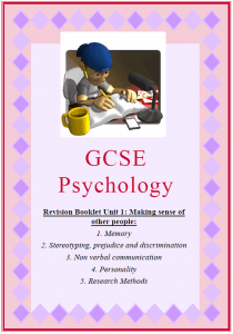 ShortCutstvGCSE Psychology: Unit 1